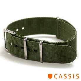 CASSIS カシス Type NATO ナイロン 時計ベルト 16mm 18mm 20mm 22mm 24mm アウトドア 141601S