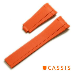 ロレックス 対応 ラバーベルト TYPE RLX RUBBER カシス 時計ベルト 防水 時計 ベルト 時計バンド U6000001 K6000001 サブマリーナ デイトジャスト エクスプローラー GMTマスター 送料無料