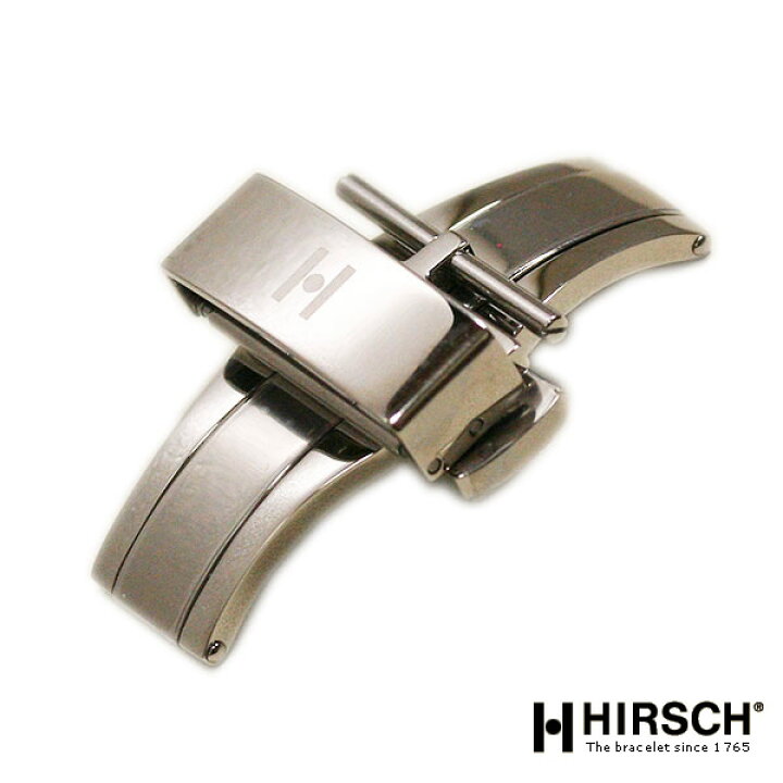 楽天市場】Dバックル ヒルシュ 両開き 16mm 18mm 20mm 腕時計 金具 