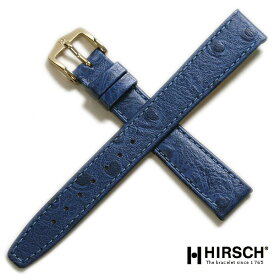 時計ベルト 8mm 9mm 10mm 11mm 12mm 13mm 14mm 16mm 17mm 18mm HIRSCH ヒルシュ オストリッチグレイン 型押し ショートサイズ 時計 ベルト 時計バンド 送料無料