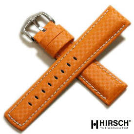 時計ベルト 18mm 20mm 22mm 24mm HIRSCH ヒルシュ CARBON カーボン 時計 ベルト 時計バンド 送料無料