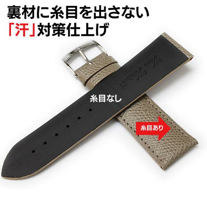 楽天市場】【既製品】ジャンルソー アリゲーター 丸斑 裏材ラバー 時計 