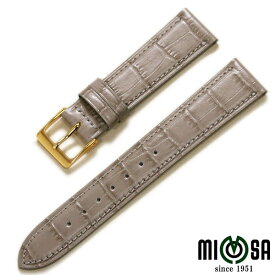 時計ベルト 10mm 12mm 14mm 15mm 16mm 18mm MIMOSA ミモザ SY 型押し 牛革 本革 ショート 時計 ベルト 替えベルト