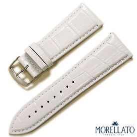 時計ベルト 24mm 26mm 28mm 30mm MORELLATO モレラート エクストラ 型押し 時計 ベルト 時計バンド ワイド ワンタッチバネ棒付 X5201656 送料無料