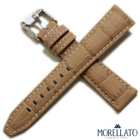 【廃番】 MORELLATO モレラート SOCCER サッカー カーフ 牛革 本革 時計ベルト 裏材ラバー 防水 時計 ベルト 替えベルト X4497B44 18mm 20mm 22mm 24mm 送料無料
