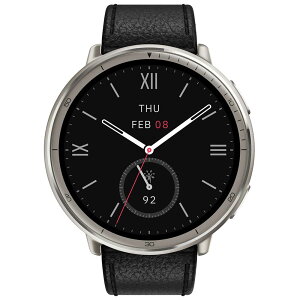 Amazfit �A�}�Y�t�B�b�g SP170073-C225 Active 2 Round 44mm�u���b�N���U�[ �v���~�A�� �X�}�[�g�E�H�b�` �r���v �v���[���g �M�t�g ���[�J�[1�N�ۏ� ��������