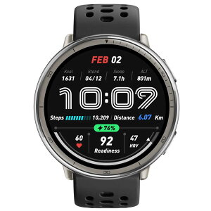 Amazfit �A�}�Y�t�B�b�g SP170073-C226 Active 2 Round 44mm�u���b�N�V���R�� �X�^���_�[�h �X�}�[�g�E�H�b�` �r���v �v���[���g �M�t�g ���[�J�[1�N�ۏ� ��������