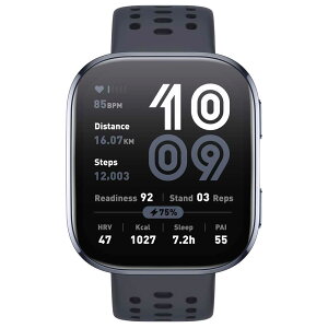 Amazfit �A�}�Y�t�B�b�g SP170074-C01 Amazfit Bip 6 �u���b�N �X�}�[�g�E�H�b�` �r���v �v���[���g �M�t�g ���[�J�[1�N�ۏ� ��������