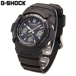 CASIO �J�V�I G-SHOCK �W�[�V���b�N G�V���b�N �r���v �����Y �A�i�f�W �x�[�V�b�N���f�� �h�� �d�g �\�[���[ �u���b�N �u���[ AWG-M100SB-2A