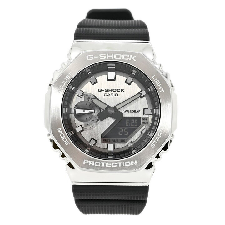 楽天市場】CASIO G-SHOCK GM-2100-1A 2100 Series 2100シリーズ 八角形 