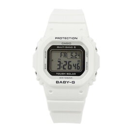 CASIO Baby-G BGD-5650-7BGD-5650 Series 電波時計 ソーラー ホワイト腕時計 プレゼント ギフト 1年保証 送料無料