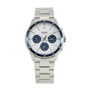 CASIO STANDARD MTP-1374D-7A2 �V���o�[ �����Y �r���v �v���[���g �M�t�g 1�N�ۏ� ��������