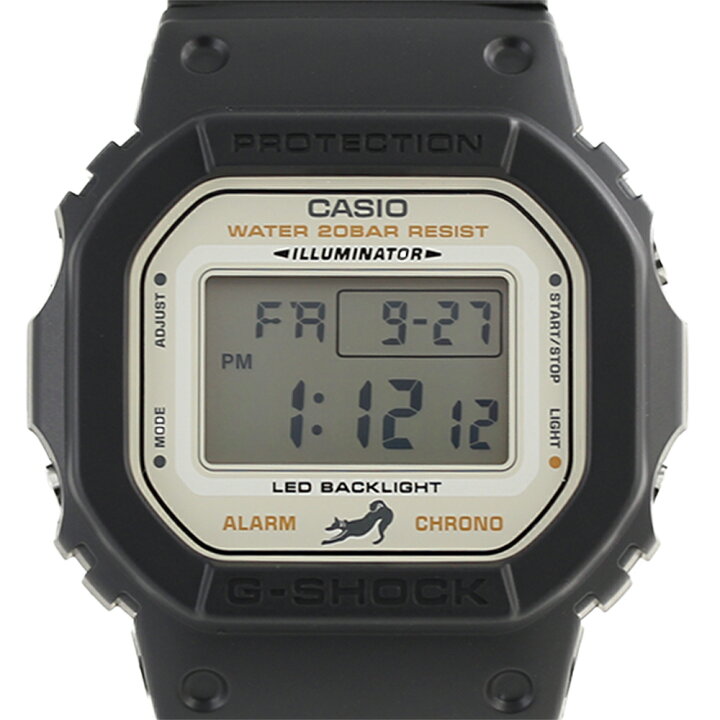 楽天市場】CASIO G-SHOCK DW-5600SHB-1 5600 SERIES デジタル 柴犬  