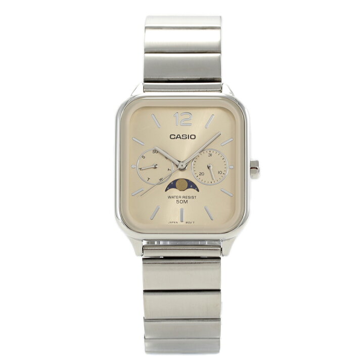 楽天市場】【SALE】CASIO MTP-M305D-9A ムーンフェイズ 月齢 レトロ 