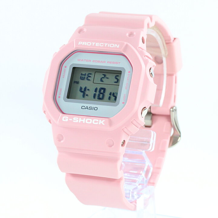 楽天市場】CASIO G-SHOCK DW-5600SC-4 ジーショック Gショック ピンク 