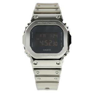 CASIO G-SHOCK GM-5600YM-8 FINE METALLIC SERIES �t�����^���b�N �V���o�[ �u���b�N 5600 Series �����Y �f�W�^�� �r���v �v���[���g �M�t�g 1�N�ۏ� ��������