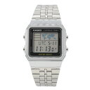 CASIO カシオ A500WA-1腕時計 時計 CASIO BASIC DIGITAL カシオ ベーシック デジタル メンズ メタル シルバープレゼント ギフト 1年保証 送料無料