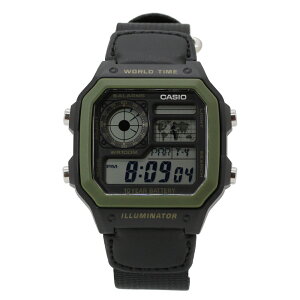 CASIO QUARTZ JVINI[c AE-1200WHB-1BSTANDARD X^_[h [hgx[ fW^ rv Y `[vJVI `vJVv[g Mtg 1Nۏ 