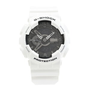 CASIO G-SHOCK �W�[�V���b�N GA-110GW-7A �z���C�g���u���b�N �N�I�[�c �����Y �r���v �v���[���g �M�t�g 1�N�ۏ� ��������