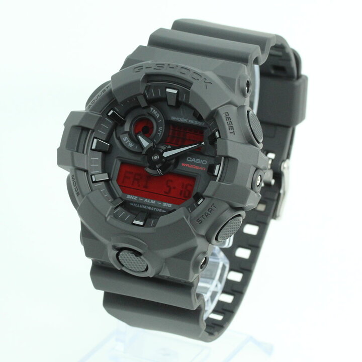 楽天市場】CASIO G-SHOCK GA-700BBR-1A アナデジ メンズ腕時計 