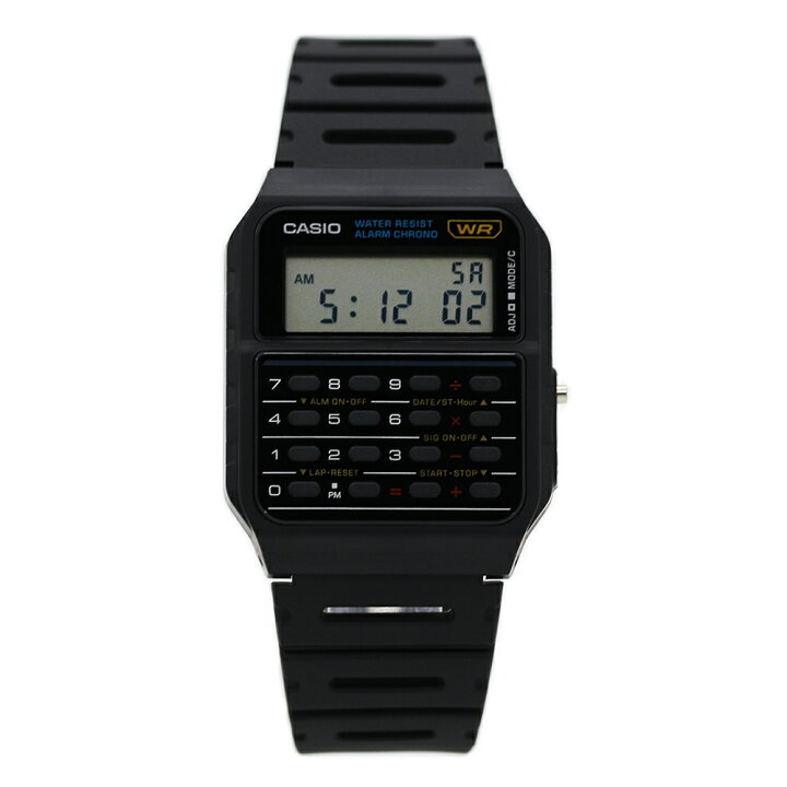 【新品未使用】レア 枠なしCASIO デジタル腕時計 ブラックCA-53W-1Z 楽天市場】CASIO / カシオ CALCULATOR カリキュレーター CA-53W-1 電卓ウォッチ 腕時計 メンズ レディース ユニセックス  デジタル【ネコポス発送・BOXなし】 : 時計倉庫TOKIA