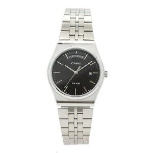 CASIO STANDARD MTP-B146D-1A �A�i���O �N�I�[�c �J�V�I�@�X�^���_�[�h�@�V���o�[�@�u���b�N�����Y�r���v �v���[���g �M�t�g 1�N�ۏ� �������� �y�l�R�|�X�����EBOX�Ȃ��z