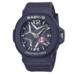 CASIO Baby-G BGA-10D-2A1 �A�i���O �N�I�[�c ���E���x�[���� �Z���^�[�P�[�X�f�U�C���@�l�C�r�[���f�B�[�X�r���v �v���[���g �M�t�g 1�N�ۏ� ��������