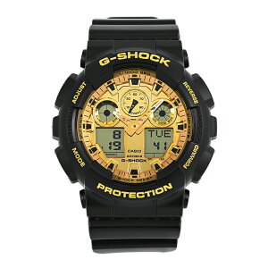 CASIO G-SHOCK GA-100GGB-1A9 �A�i�f�W �N�I�[�c GA-100 SERIES Black and Gold�����Y�r���v �v���[���g �M�t�g 1�N�ۏ� ��������