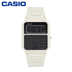 CASIO カシオ チープカシオ チプカシ DATA BANK データバンク腕時計 時計 ユニセックス メンズ レディース 防水 クオーツ デジタル アイボリー オフホワイト ブラック CA-53WF-8Bプレゼント ギフト 1年保証 送料無料 父の日