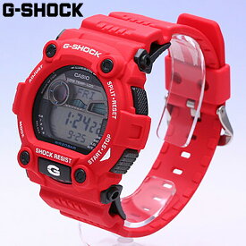 CASIO カシオ / G-SHOCK ジーショック G-7900A-4 腕時計 メンズ 高機能デジタルモデル BIG CASE ビッグケース レッド デジタル タイドグラフ ムーンデータ 樹脂バンド 防水 父の日