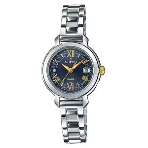 CASIO SHEEN SHW-5300D-2A アナログ 電波ソーラー カシオ シーン Radio Controlled Modelレディース腕時計 プレゼント ギフト 1年保証 送料無料