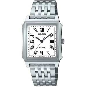 CASIO �J�V�I MTP-B190D-7B �A�i���O �N�I�[�c �N���V�J���f�U�C���@�V���o�[ �����Y�r���v �v���[���g �M�t�g 1�N�ۏ� �������� �y�l�R�|�X�����EBOX�Ȃ��z