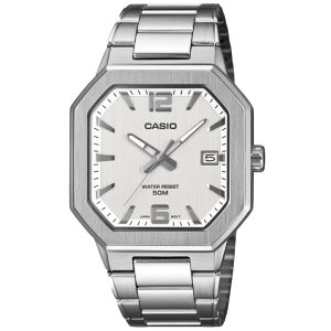 CASIO QUARTZ �J�V�I MTP-B195D-7A �A�i���O �N�I�[�c �z���C�g�@���^�� �����Y�r���v �v���[���g �M�t�g 1�N�ۏ� �������� �y�l�R�|�X�����EBOX�Ȃ��z
