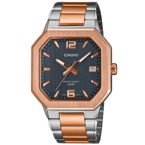 CASIO QUARTZ �J�V�I MTP-B195RG-2A �A�i���O �N�I�[�c ���[�Y�S�[���h �����Y�r���v �v���[���g �M�t�g 1�N�ۏ� �������� �y�l�R�|�X�����EBOX�Ȃ��z