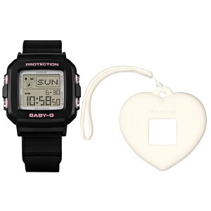 CASIO Baby-G BGD-10KH-1 �f�W�^�� �N�I�[�c BGD-10 Series BABY-G�{PLUS �n�[�g���`�[�t �u���b�N ���f�B�[�X�r���v �v���[���g �M�t�g 1�N�ۏ� ��������