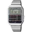 【海外モデル】CASIO カシオ CA-500WEBF-1A デジタル クオーツ Back to the Future コラボ バック・トゥ・ザ・フューチャー カリキュレーター デロリアン メンズ腕時計 プレゼント ギフト 1年保証 送料無料