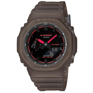 CASIO �W�[�V���b�N GA-2100K-5A �A�i�f�W �N�I�[�c ANALOG-DIGITAL 2100 Series �u���E�� �����Y�r���v �v���[���g �M�t�g 1�N�ۏ� ��������