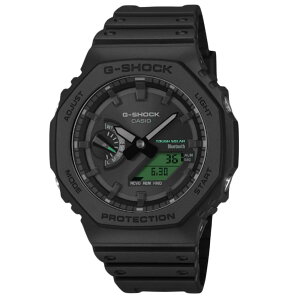 CASIO G-SHOCK GA-B2100BEG-1A �A�i�f�W �\�[���[ �W�[�V���b�N�@BLACK AND ELECTRO GREEN�@�u���b�N �G���N�g���O���[���@���o�C�������N�@�\ �����Y�r���v �v���[���g �M�t�g 1�N�ۏ� ��������