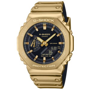 CASIO G-SHOCK GM-2100YMG-9A9 �A�i�f�W �N�I�[�c ANALOG-DIGITAL�@2100�V���[�Y�@�S�[���h �����Y�r���v �v���[���g �M�t�g 1�N�ۏ� ��������