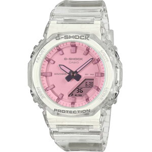 CASIO G-SHOCK GMA-P2100SR-7A �A�i�f�W �N�I�[�c �J�V�I �W�[�V���b�N �N���A �z���C�g �s���N ���f�B�[�X�r���v �v���[���g �M�t�g 1�N�ۏ� ��������