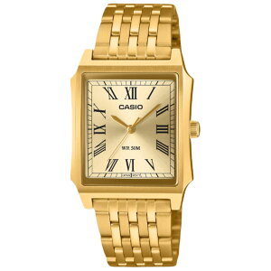 CASIO CASIO QUARTZ MTP-B190G-9B �A�i���O �N�I�[�c �S�[���h �����Y�r���v �v���[���g �M�t�g 1�N�ۏ� ��������