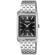 CASIO CASIO QUARTZ MTP-B215D-1A アナログ クオーツ ブラック メンズ腕時計 プレゼント ギフト 1年保証 …