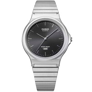 CASIO �J�V�I MQ-24DA-1A �A�i���O �N�I�[�c �G�R�p�b�P�|�W�@Collection STANDARD �V���o�[�@�u���b�N �����Y�r���v �v���[���g �M�t�g 1�N�ۏ� ��������