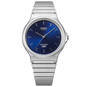 CASIO �J�V�I MQ-24DA-2A �A�i���O �N�I�[�c �G�R�p�b�P�|�W�@Collection STANDARD �V���o�[�@�u���[ �����Y�r���v �v���[���g �M�t�g 1�N�ۏ� ��������