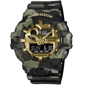 CASIO G-SHOCK GA-700CMG-3A �A�i�f�W �N�I�[�c CAMO AND GOLD �S�[���h �J���t�� �W�[�V���b�N �J�V�I �����Y�r���v �v���[���g �M�t�g 1�N�ۏ� ��������