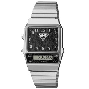CASIO �J�V�I AQ-800EST-1A �A�i�f�W �N�I�[�c Stranger Things �R���{���f�� ���^���o���h�@Netflix�V���[�Y �X�g�����W���[�E�V���O�X �����Y�r���v �v���[���g �M�t�g 1�N�ۏ� ��������