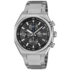 CASIO EDIFICE EFS-S660D-1A �A�i���O �\�[���[ �V���o�[�@�u���b�N �����Y�r���v �v���[���g �M�t�g 1�N�ۏ� ��������