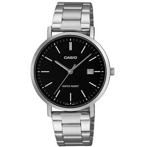 CASIO �J�V�I MTP-VT05D-1E �A�i���O �N�I�[�c �V���o�[�@�u���b�N �����Y�r���v �v���[���g �M�t�g 1�N�ۏ� ���������C�O���f��