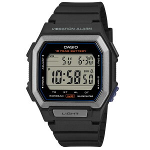 CASIO �J�V�I W-738H-1A �A�i���O �N�I�[�c Collection STANDARD �R���N�V�����@�X�^���_�[�h�@�o�C�u���[�V�����A���[���@�u���b�N �����Y�r���v �v���[���g �M�t�g 1�N�ۏ� ���������y�l�R�|�X����