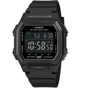 CASIO �J�V�I W-738H-1B �A�i���O �N�I�[�c Collection STANDARD �R���N�V�����@�X�^���_�[�h�@�o�C�u���[�V�����A���[���@�u���b�N �����Y�r���v �v���[���g �M�t�g 1�N�ۏ� ���������y�l�R�|�X����